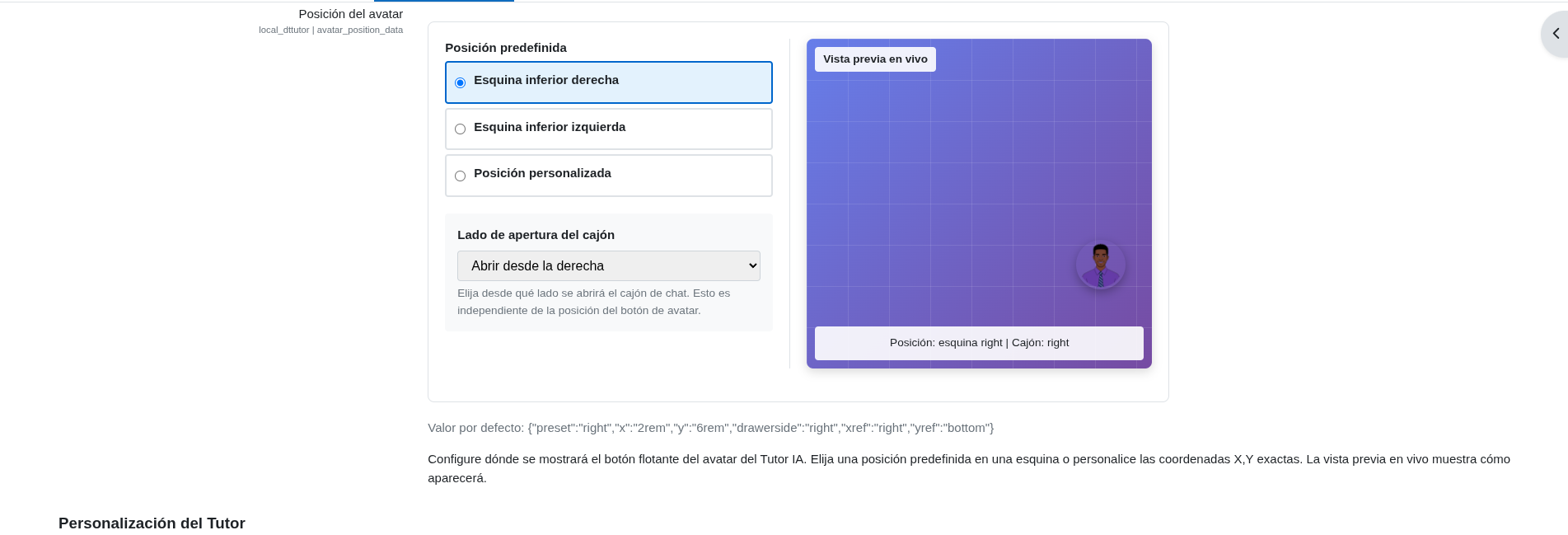 Habilitar chat y toggles relacionados (scroll 2)