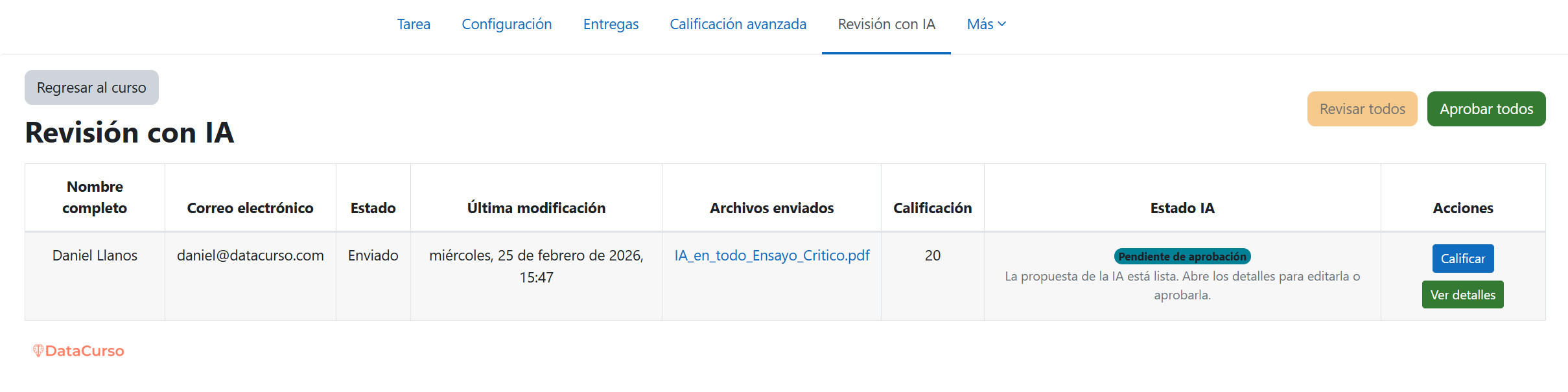Entrega revisada por IA