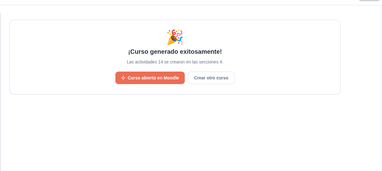 Curso creado