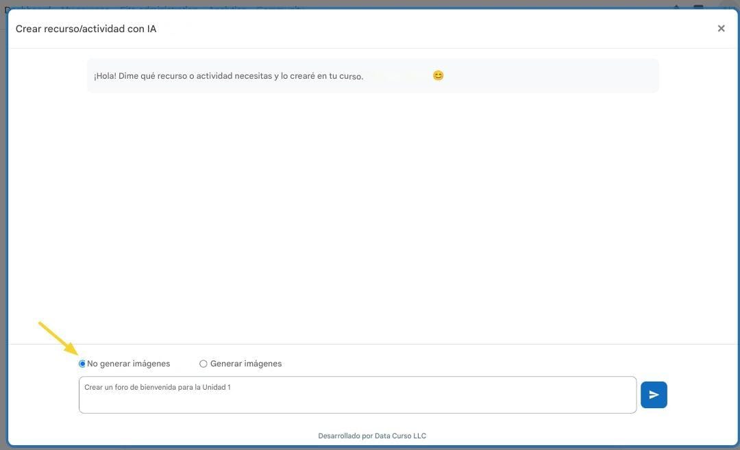 Imágenes en la actividad