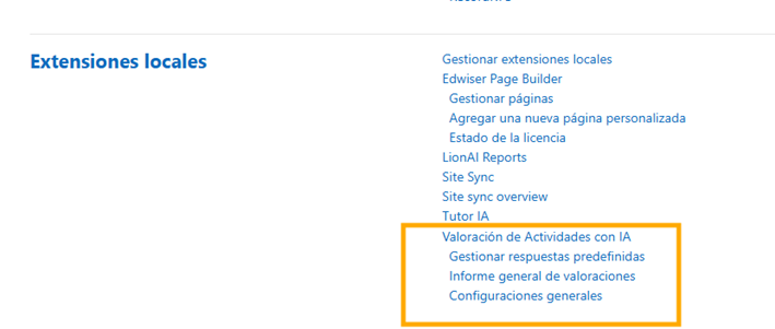 Enlaces de Ranking AI
