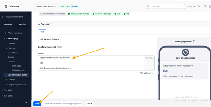 Crear Plantilla Paso 3