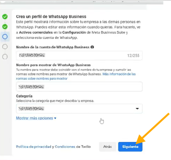 Continuar con Meta 3